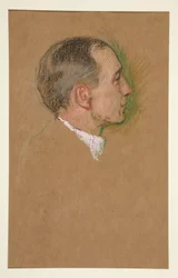 Hoofd van een man, Kroning van Eduard VII