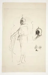 Voorstudie voor Othello (?)