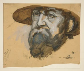 Studie voor generaal Meade: schets voor muurschildering voor het staatskapitool gebouw in Harrisburg, Pennsylvania, 1902-1911 (voltooid door John Singer Sargent)