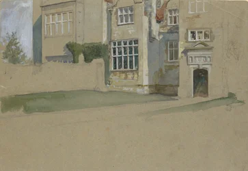 Zicht op een Engels Huis