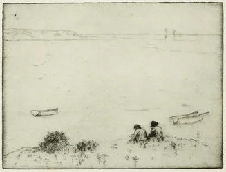 Schetsen aan zee