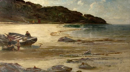 Kustscène, 1891