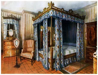 Een Hepplewhite slaapkamer, 1911-1912