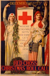 Rode Kruis Kerstfondsenwervingscampagne, pub. 1918