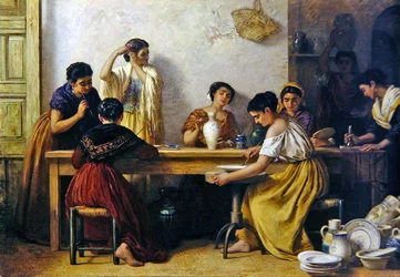 Een Pottenbakkerij in Sevilla