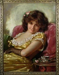 Portret van een Vrouw, ca. 1890