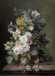 Stilleven met bloemen