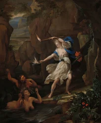 Circe Straft Glaucus door Scylla in een Monster te Veranderen