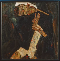 De dichter (olieverf op doek)