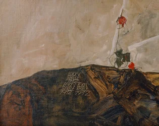 Die Eremiten (olieverf op doek)