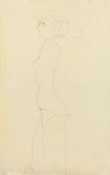Vrouwelijk naakt, 1911