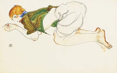 Knielende vrouw, 1912
