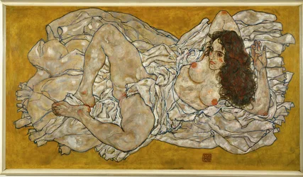 Liegende vrouw. Liggende vrouw (olieverf op doek)