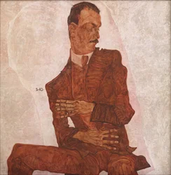 Portret van Arthur Roessler, 1910