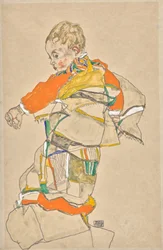 Portret van een Kind (Anton Peschka, Jr.)