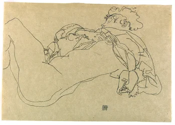 Liggende Vrouwelijke Naakt, 1914