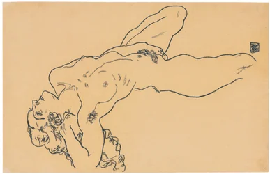 Liggend naakt, 1918