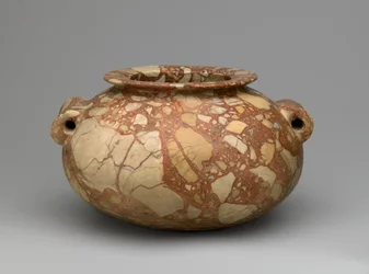 Kruik met buisvormige handvatten, ca.3600-3000 v.Chr.