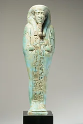 Ushabti-figuur voor Hor-Khebi, Late Dynastieke Periode, late 25e-vroege 26e Dynastie, ca.700-600 v.Chr.