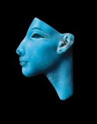 Inleg van Akhenaten of Nefertiti, Nieuwe Koninkrijk, Armana periode, c.1353-1336 v.Chr.