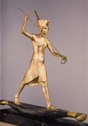 De Harpoenier, uit het graf van Toetanchamon (c.1370-1352 BC) Nieuwe Koninkrijk