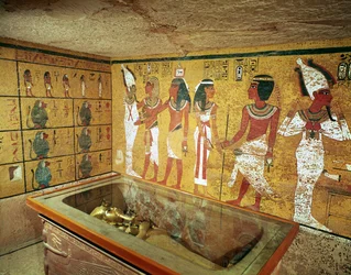 De grafkamer in het graf van Toetanchamon, Nieuwe Rijk