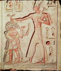 Ramses (1279-1213 v.Chr.) slaat zijn vijanden