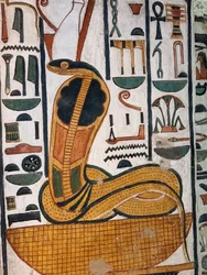 Graf van Nefertari / Egyptische godin Wadjet