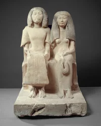 Yuny en zijn vrouw Renenutet, ca. 1280 v.Chr.
