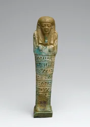 Shabti van Psamtek, mogelijk uit Giza, Late Koninkrijk
