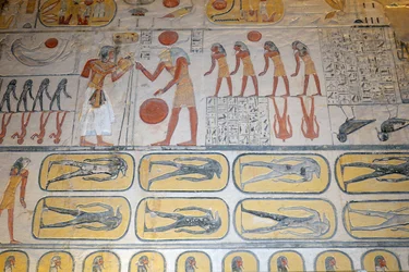 Graf van Ramses IX, Luxor