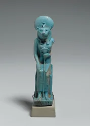 Zittend figuur van Sekhmet, 305-30 v.Chr.