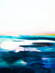 Abstract Blue Ocean