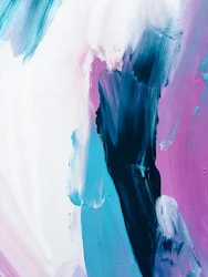 Abstract Blauw Paars Stroming