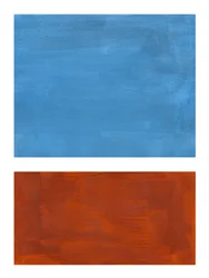 Abstracte blauwe roestblokken