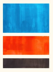 Abstracte kleurblokken