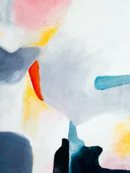 Abstracte kleurstroom