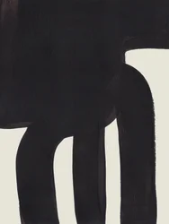 Abstracte donkere krommen