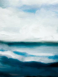 Abstract Ocean Horizon
