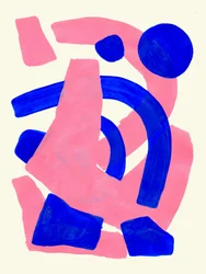 Opvallende abstracte vormen
