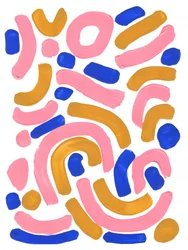Kleurrijke abstracte vormen
