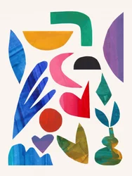 Kleurrijke abstracte vormen
