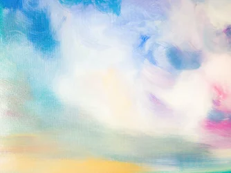 Dromerig, abstract in pasteltinten