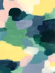 Frisse, abstracte kleurblokken