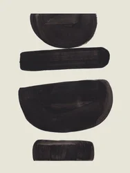 Moderne abstracte balans