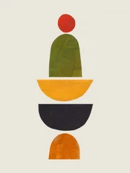 Moderne geometrische balans