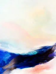 Serene Blue Flow