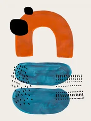 Levendige abstracte vormen