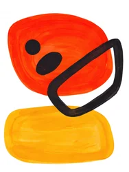 Levendige abstracte vormen