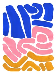 Levendige abstracte vormen